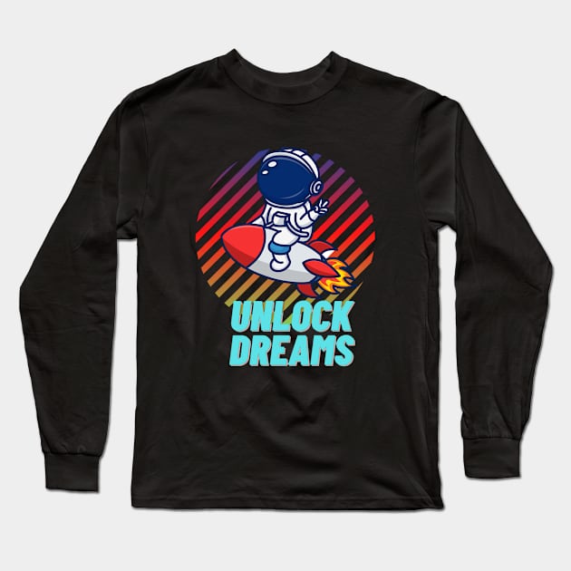 Space dreams Long Sleeve T-Shirt by HUNTING DIVISION